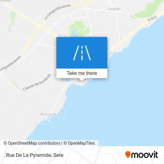 Rue De La Pyramide map