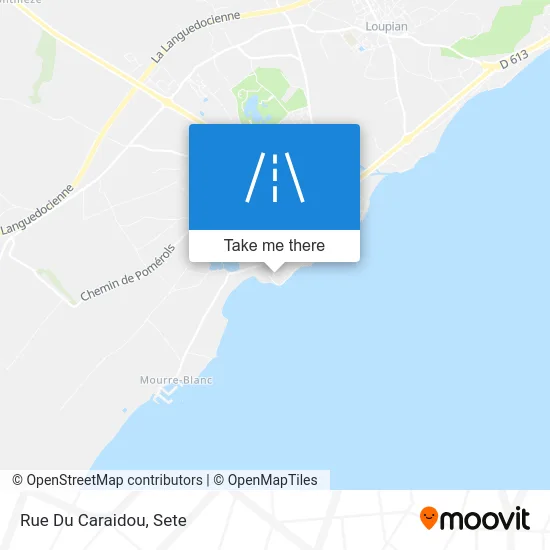 Rue Du Caraidou map