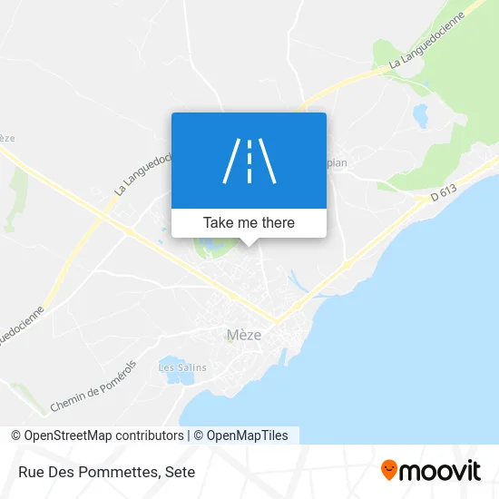 Mapa Rue Des Pommettes