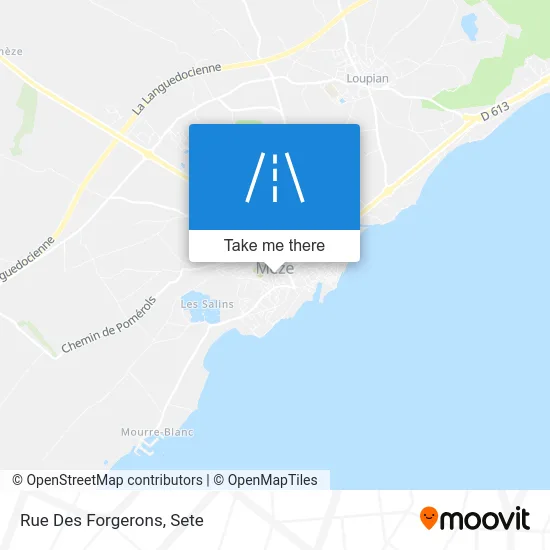 Mapa Rue Des Forgerons