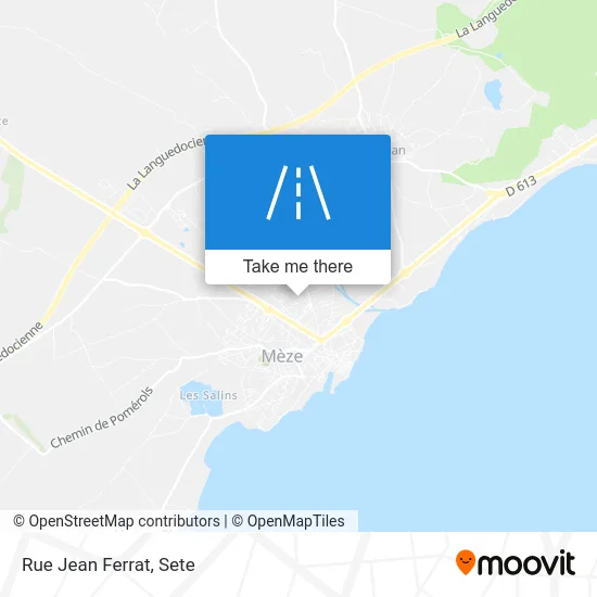 Mapa Rue Jean Ferrat