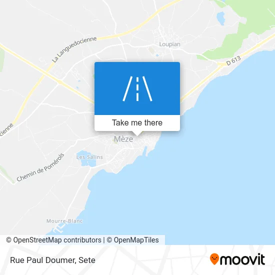 Mapa Rue Paul Doumer
