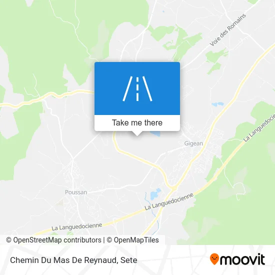 Chemin Du Mas De Reynaud map