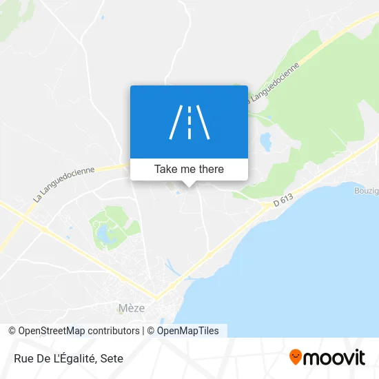 Rue De L'Égalité map