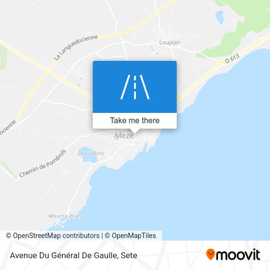 Avenue Du Général De Gaulle map