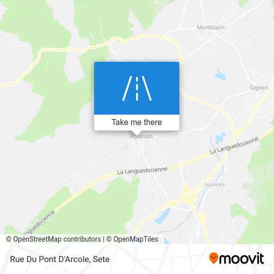 Mapa Rue Du Pont D'Arcole