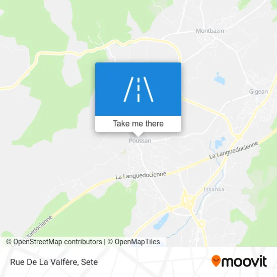 Rue De La Valfère map