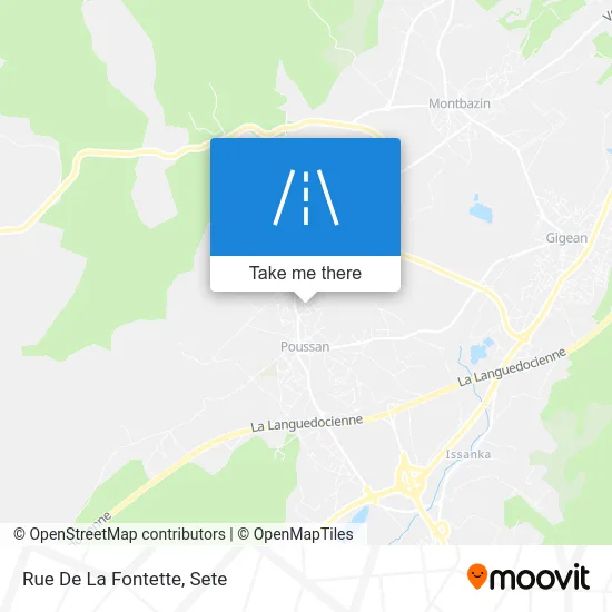 Rue De La Fontette map