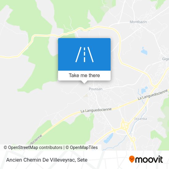 Ancien Chemin De Villeveyrac map