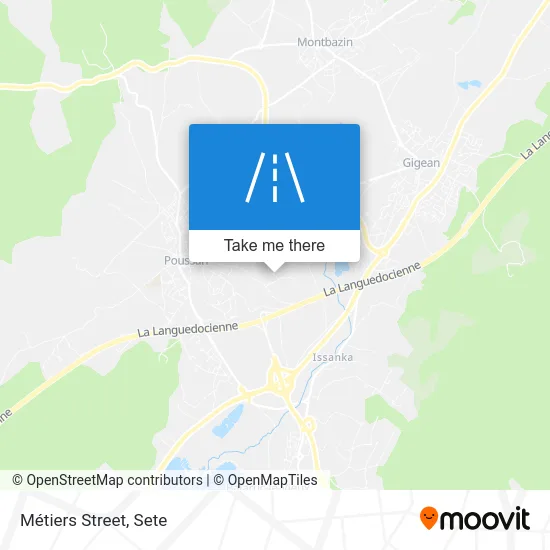 Rue Des Métiers map