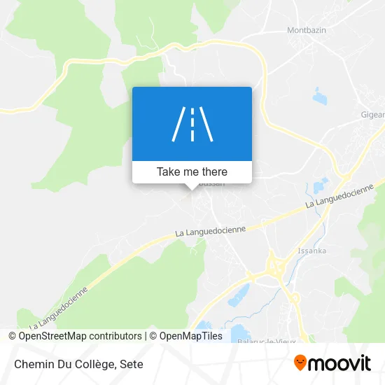Chemin Du Collège map