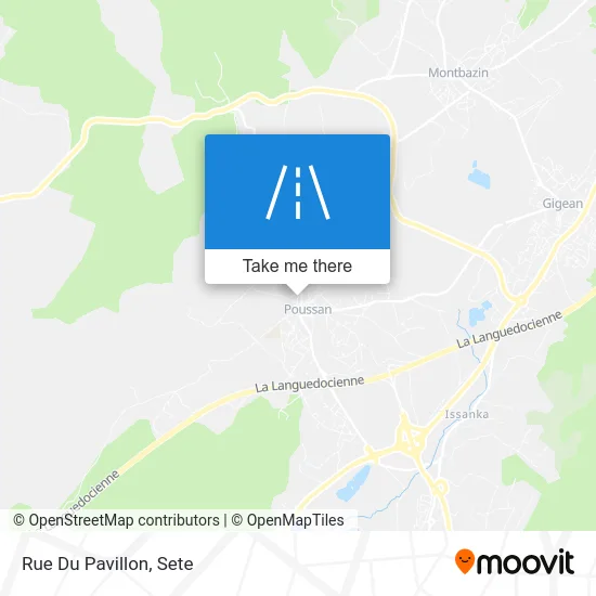 Mapa Rue Du Pavillon