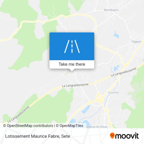 Lotissement Maurice Fabre map