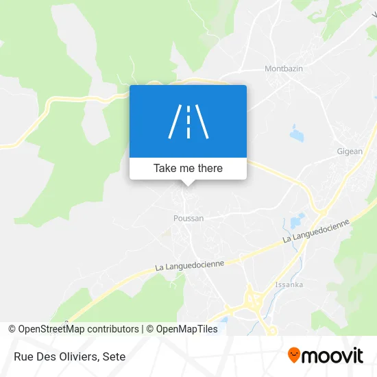 Rue Des Oliviers map