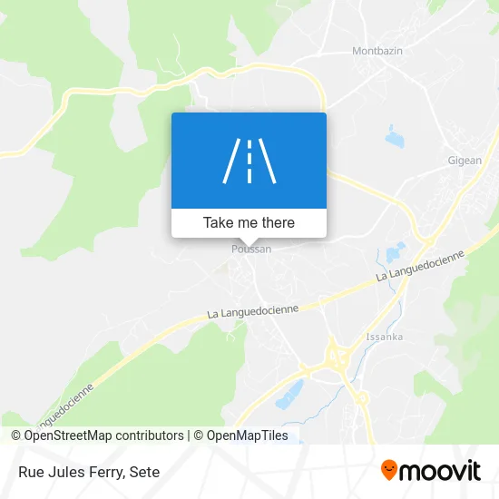 Mapa Rue Jules Ferry