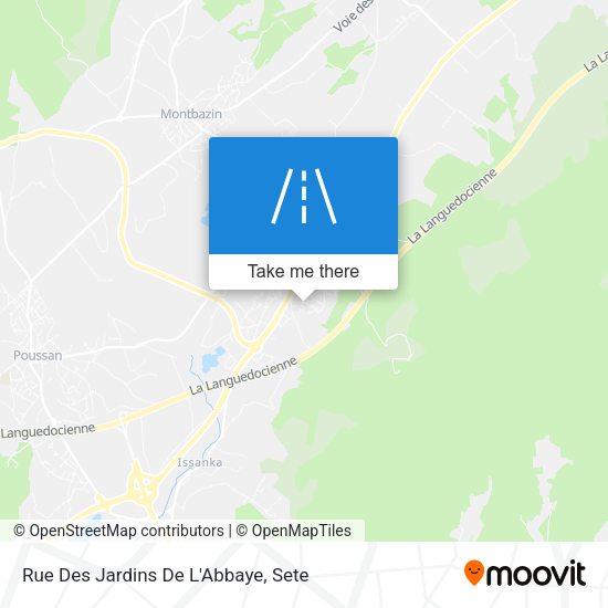 Rue Des Jardins De L'Abbaye map