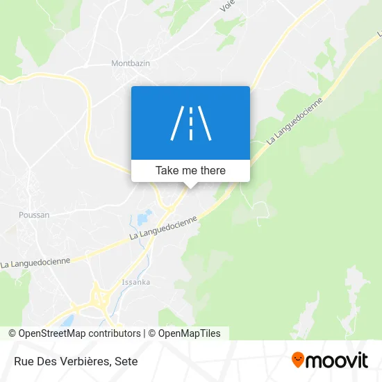 Rue Des Verbières map