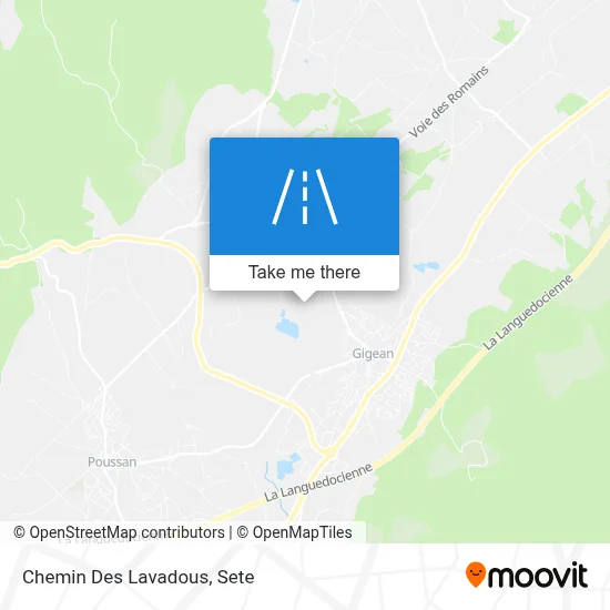 Chemin Des Lavadous map