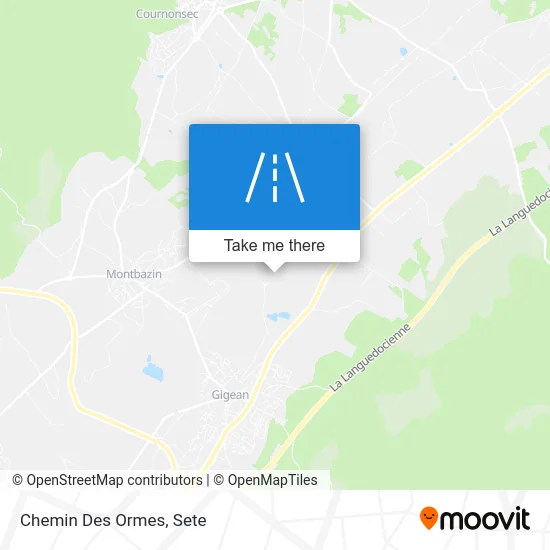 Chemin Des Ormes map