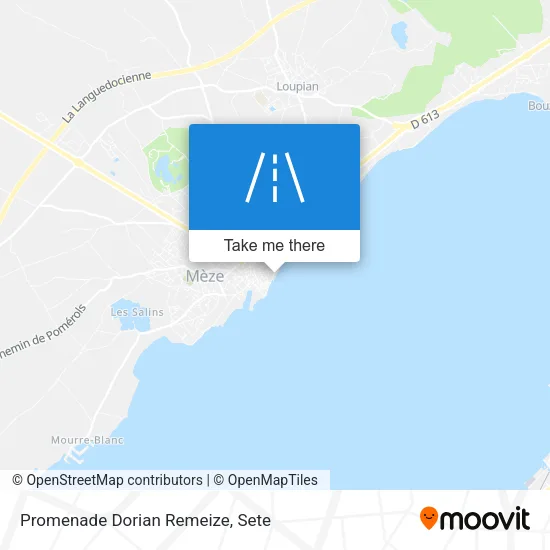 Promenade Dorian Remeize map
