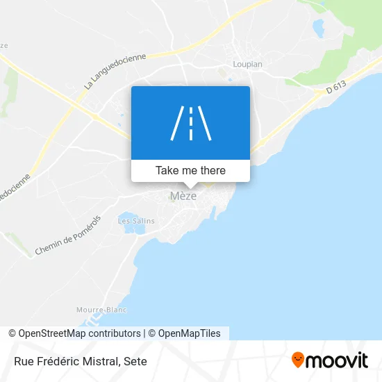 Rue Frédéric Mistral map