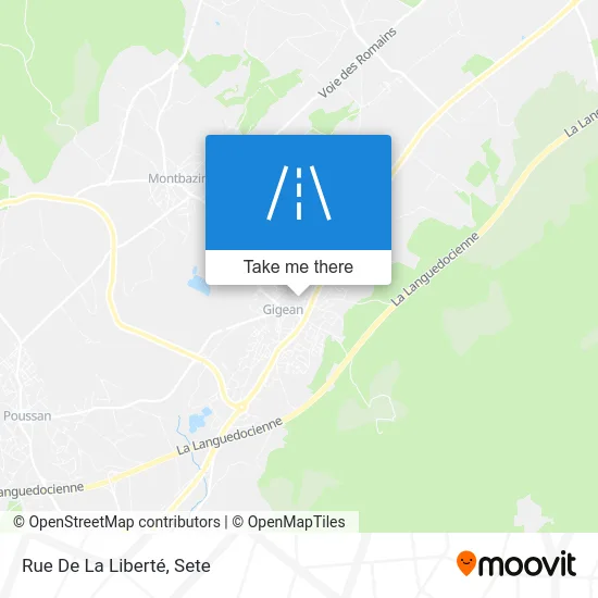 Rue De La Liberté map