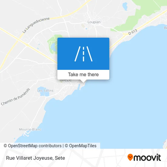 Mapa Rue Villaret Joyeuse