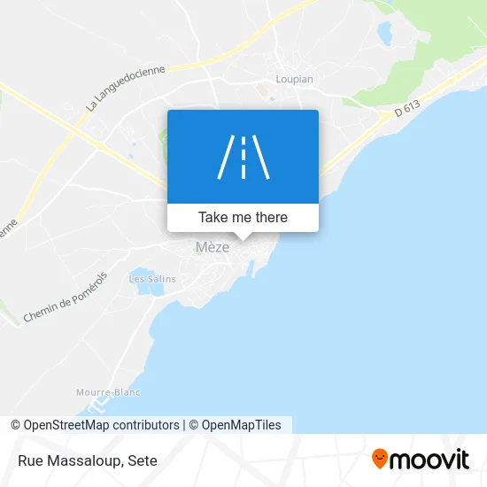 Mapa Rue Massaloup