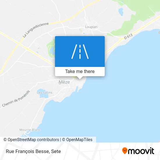 Mapa Rue François Besse