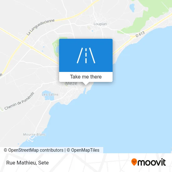 Mapa Rue Mathieu