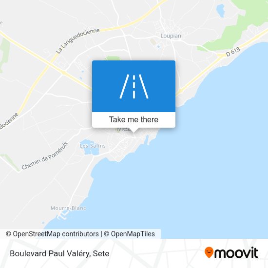 Boulevard Paul Valéry map