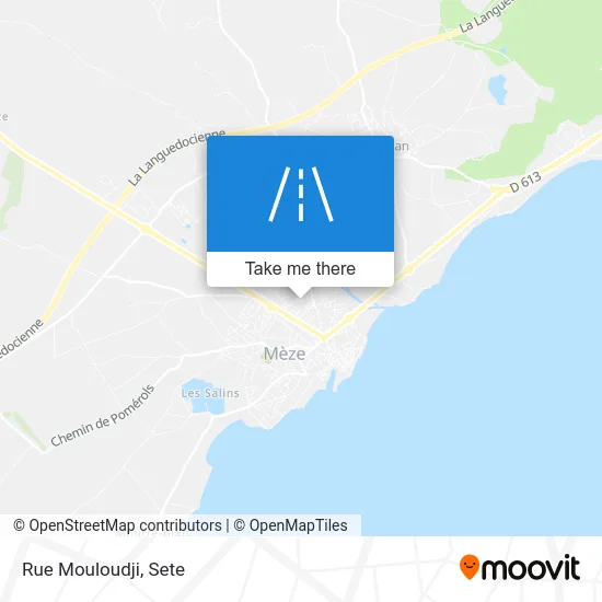 Rue Mouloudji map