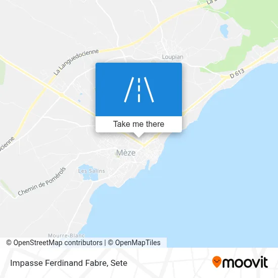 Impasse Ferdinand Fabre map