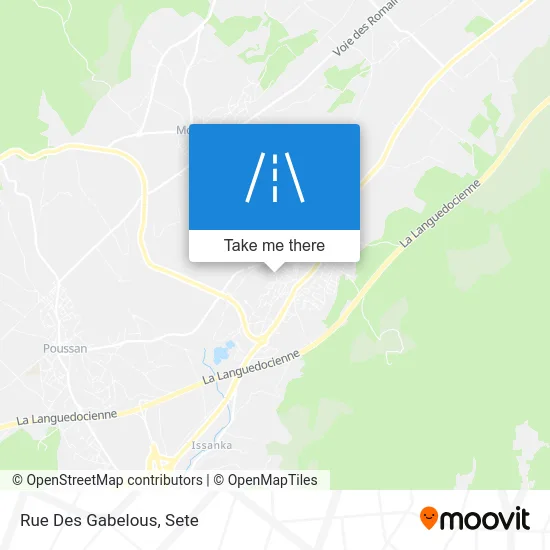 Mapa Rue Des Gabelous