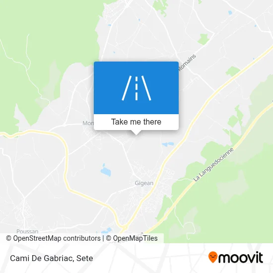 Cami De Gabriac map