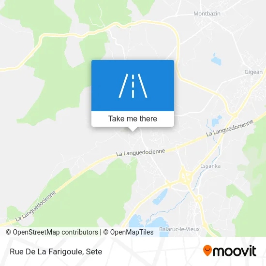 Rue De La Farigoule map