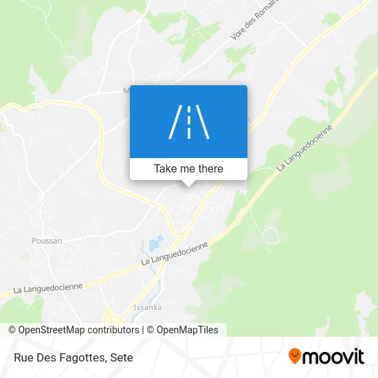 Mapa Rue Des Fagottes