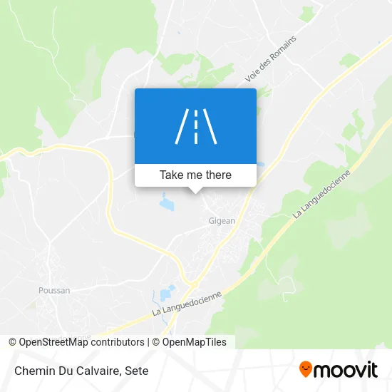 Chemin Du Calvaire map