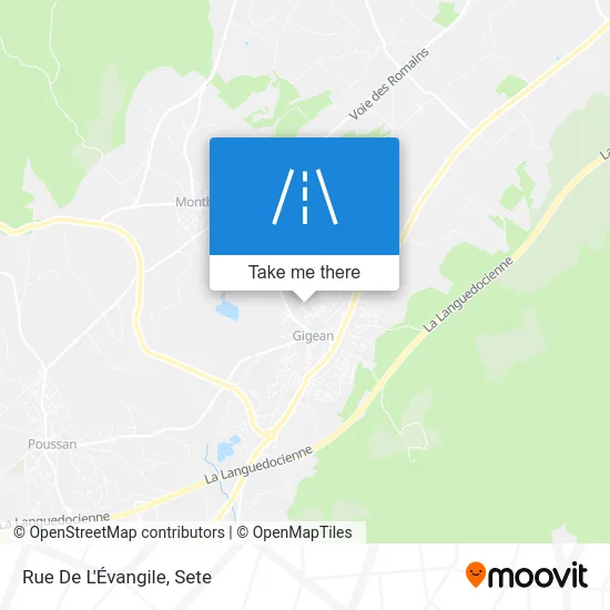 Rue De L'Évangile map
