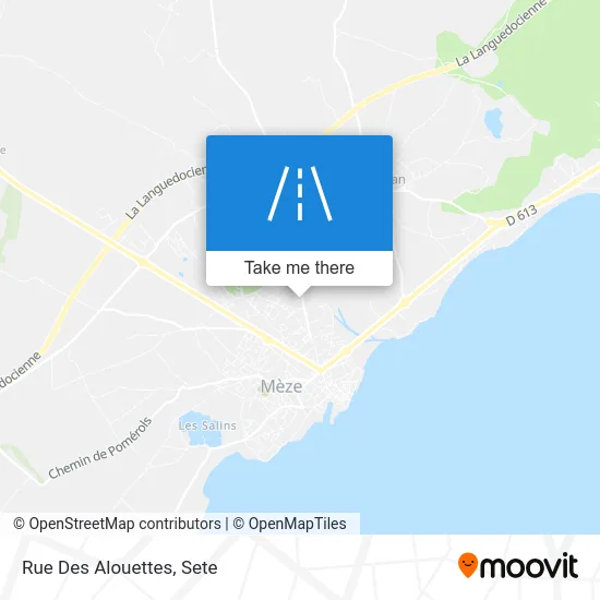 Mapa Rue Des Alouettes