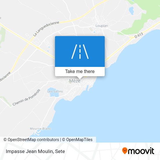Impasse Jean Moulin map
