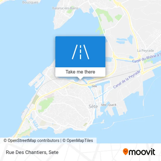 Rue Des Chantiers map