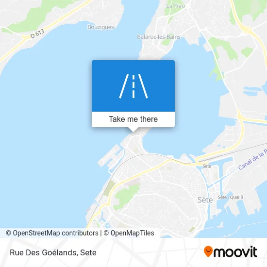 Rue Des Goélands map