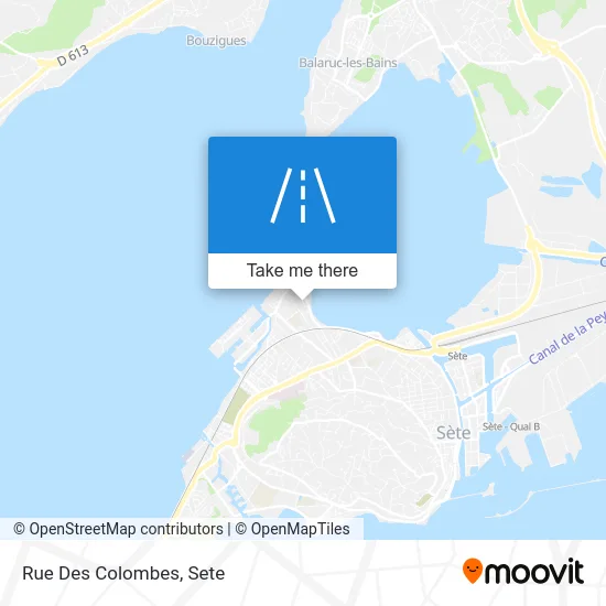 Rue Des Colombes map