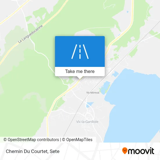 Chemin Du Courtet map