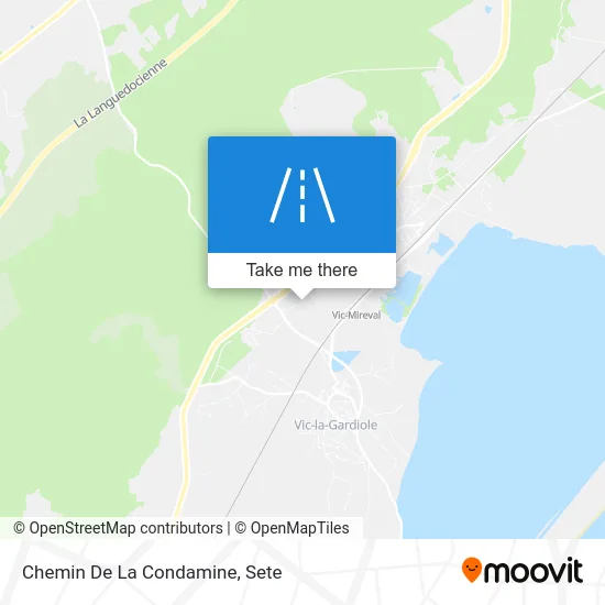 Chemin De La Condamine map