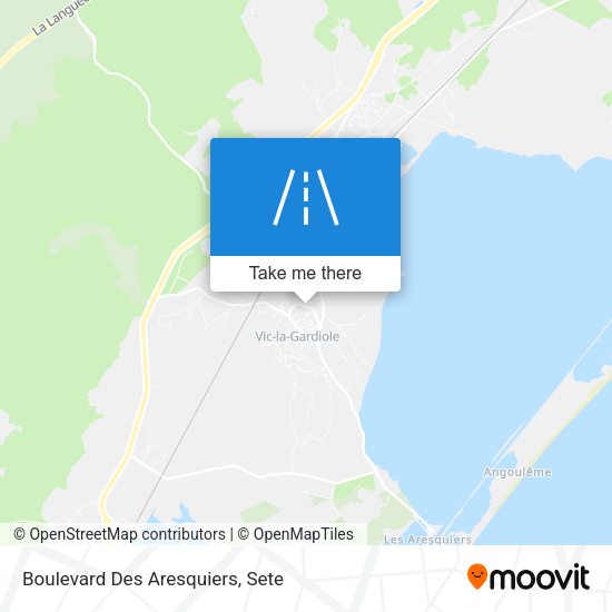 Boulevard Des Aresquiers map