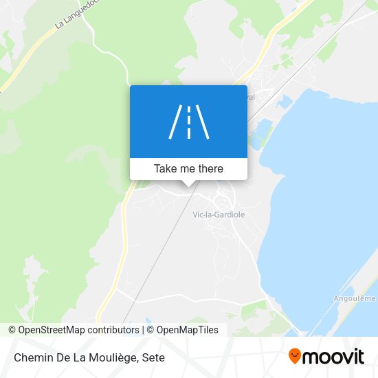 Chemin De La Mouliège map