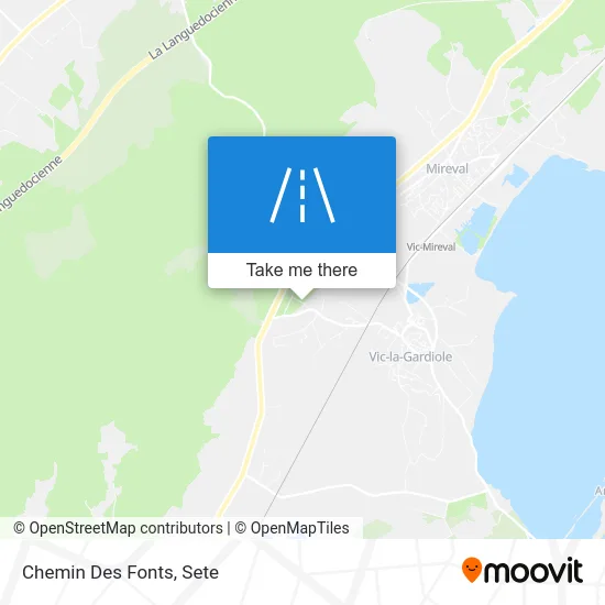 Chemin Des Fonts map