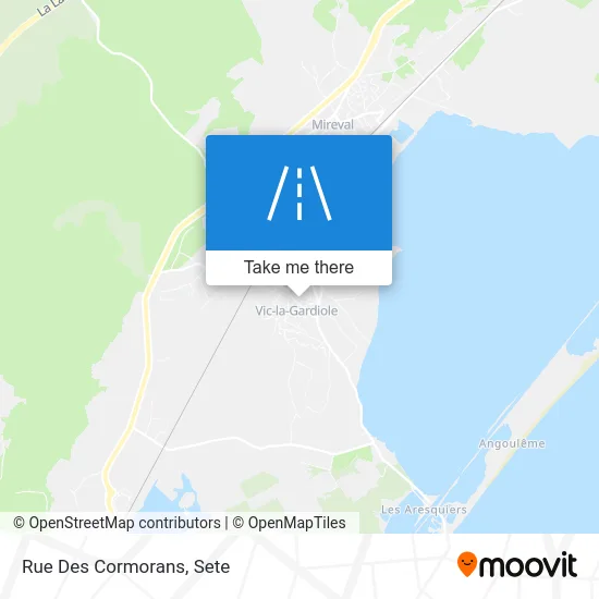 Mapa Rue Des Cormorans